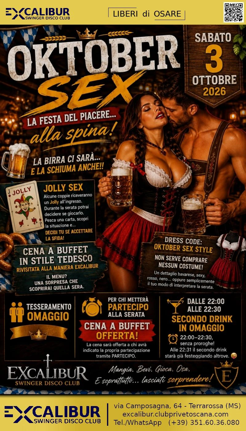 Swinger club prive evento OKTOBERSEX