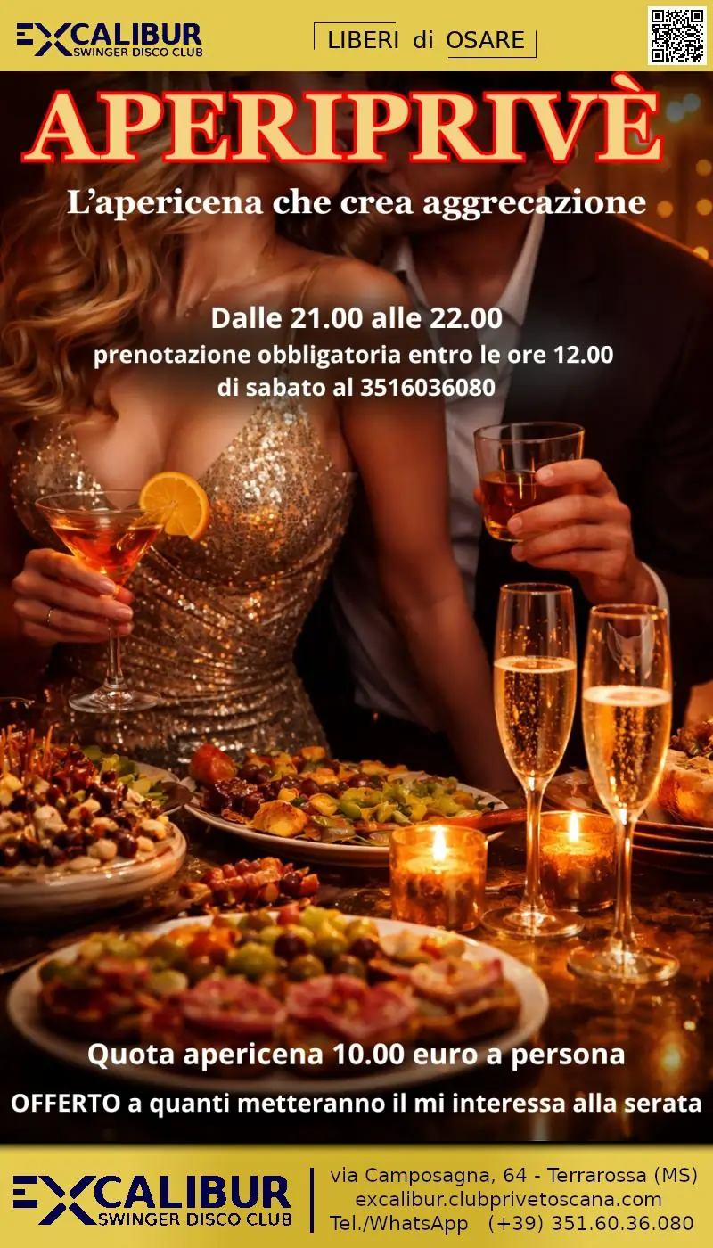 Swinger club prive evento APERIPRIVÈ