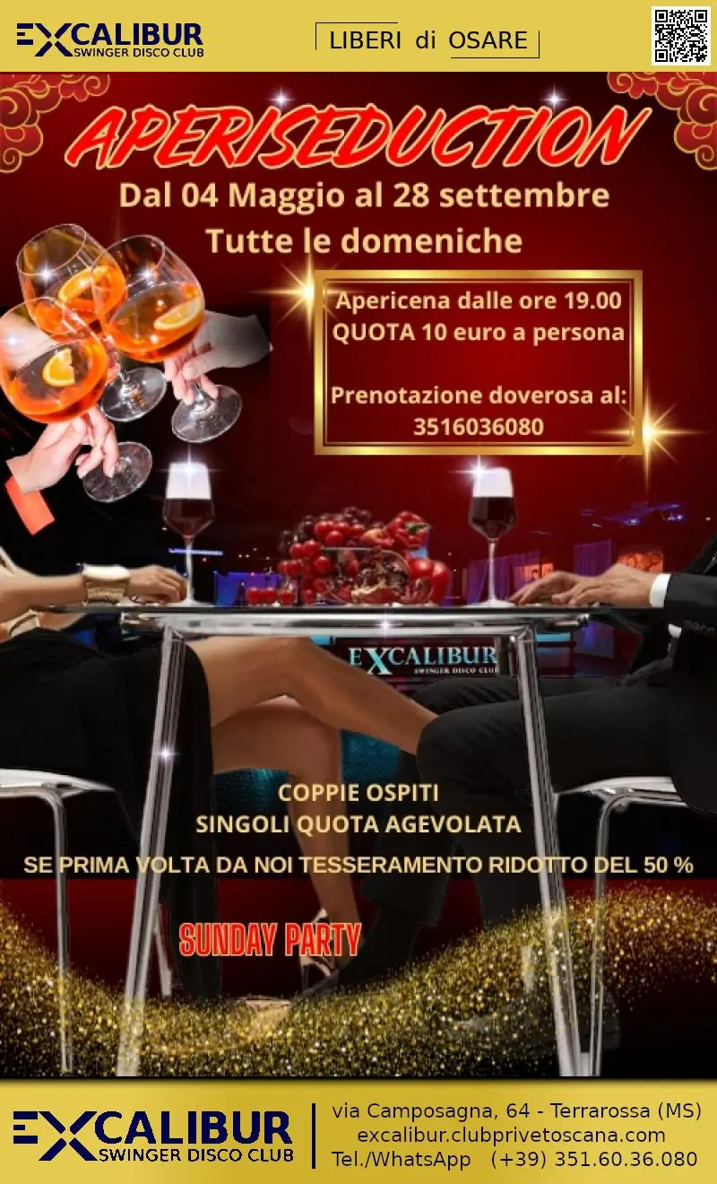 Swinger club prive evento APERISEDUCTION